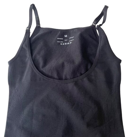 Shapermint Empetua Open Bust Shaper Slip Shapewear Black Sz MED 73007 NWOT - Picture 4 of 6
